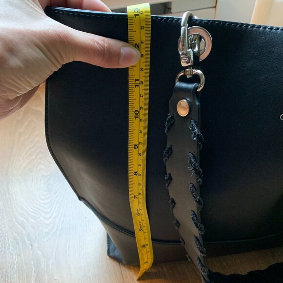 Céline Dion black Tote bag with a little pocket - Picture 8 of 11